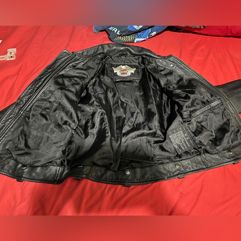 HARLEY DAVIDSON “STARGAZE”LEATHER JACKET - Picture 6 of 16